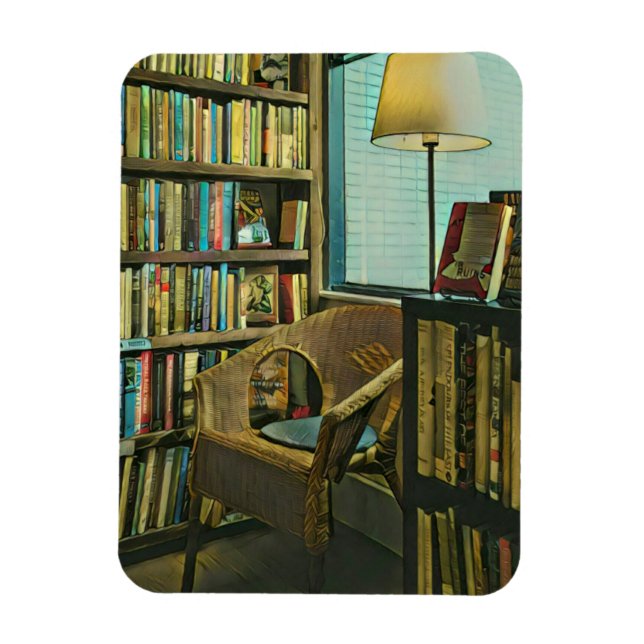 Vintage book artwork magnet (Vertical)
