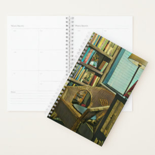 Vintage book artwork planner