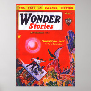Vintage Book Cover -A L Burkholder 1934 Poster