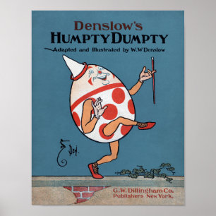 Vintage Book Cover Poster