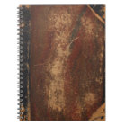 Vintage book cover, retro faux leather bound