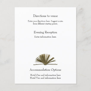 Vintage Book Directions and Accommodations