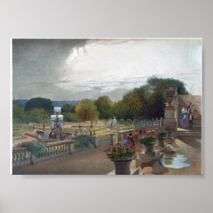 Vintage Book Illustration Poster