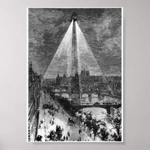 Vintage Book Illustration Poster