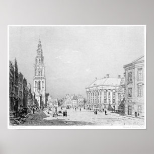 Vintage Book Illustration Poster