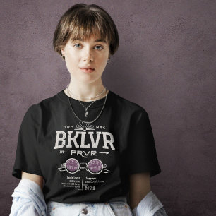 Vintage Book Lover BKLVR T-Shirt