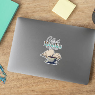 Vintage Books and Coffee is all I Need