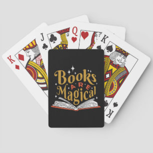 Vintage Books Are Magical Playing Cards