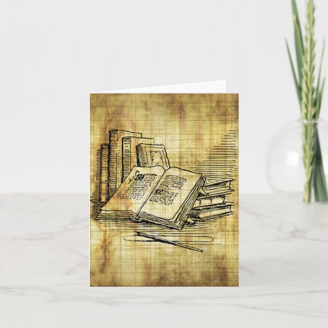 Vintage Books Card (Front)