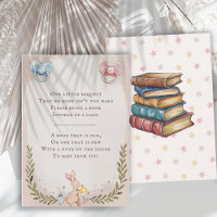 Vintage Books for baby watercolor, pacifiers theme