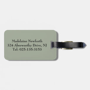 Vintage Boots Design Luggage Tag