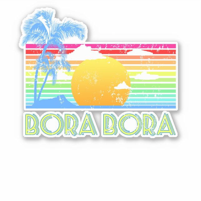 Vintage Bora Bora Beach (Front)