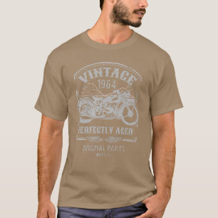 Vintage born in 1964 Motorcycle, bikers riders Cla T-Shirt