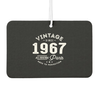 Vintage Born in 1967 Car Air Freshener