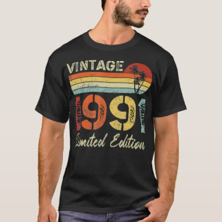 Vintage Born In 1991 Birthday Year Party Wedding m T-Shirt