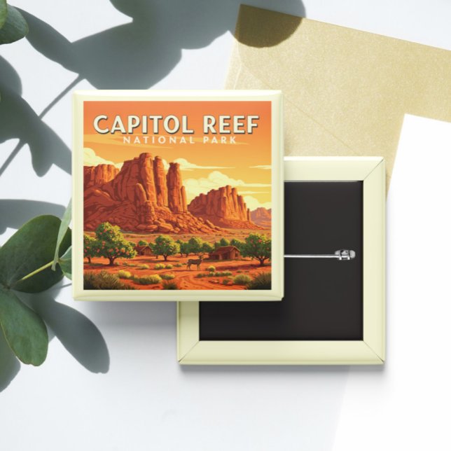 Vintage Boston Massachusetts 15 Cm Square Badge (Creator Uploaded)