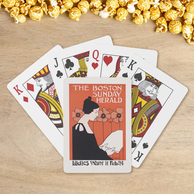 Vintage Boston Sunday Herald Playing Cards (Creator Uploaded)