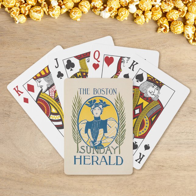 Vintage Boston Sunday Herald Playing Cards (Creator Uploaded)
