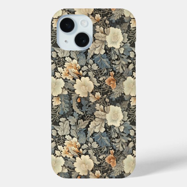 Vintage Botanical Artwork Case-Mate iPhone Case (Back)