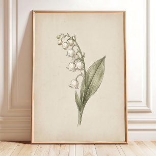 Vintage Botanical Botanique Wall Art