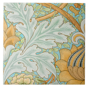 Vintage Botanical Ceramic Tile