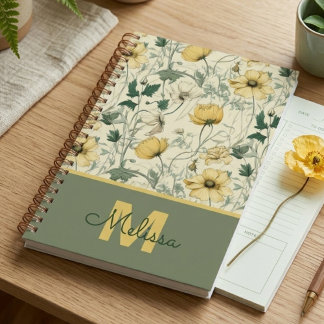Vintage Botanical Cottagecore Graduation Planner