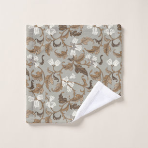 Vintage Botanical Elegance   Bath Towel Set