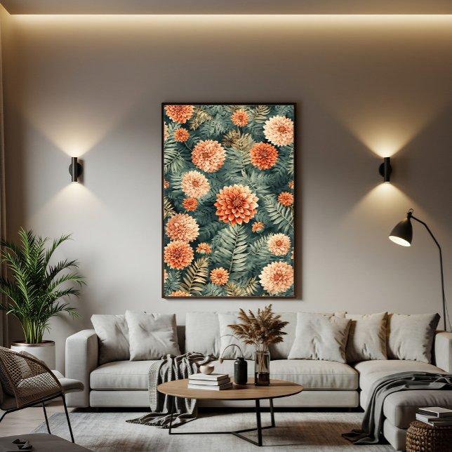 Vintage Botanical Elegance Canvas Print (Creator Uploaded)