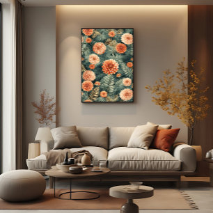 Vintage Botanical Elegance Poster
