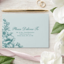 Vintage Botanical Elegance Wedding Stationary