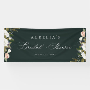 Vintage Botanical Floral Bridal Shower Banner