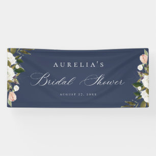 Vintage Botanical Floral Bridal Shower Banner