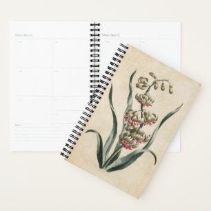 Vintage Botanical Floral Hyacinth Planner