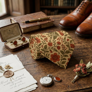 Vintage Botanical Floral Tie