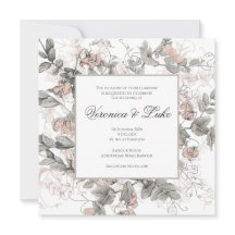 Vintage Botanical Floral Wedding