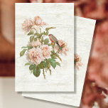 Vintage Botanical Flowers Birds Ephemera Decoupage Tissue Paper<br><div class="desc">Large single image. A smaller version is also available with two images, left and right that you can use on a pair of doors or on wood as artwork. "Vintage Botanical Flowers Birds Ephemera Decoupage, Heavy Weight Tissue Paper for Decoupage or Gift Wrap." Hand painted acrylic watercolor, crackle painted wood...</div>