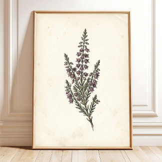 Vintage Botanical Garden Wall Art