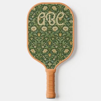 Vintage Botanical Green Pickleball Paddle