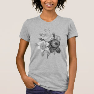 Vintage Botanical grey T-Shirt