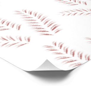 Vintage Botanical Illustration –Elegant Floral Art Poster