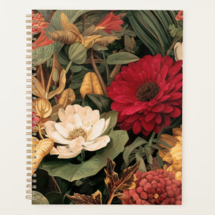 Vintage Botanical Illustration Planner