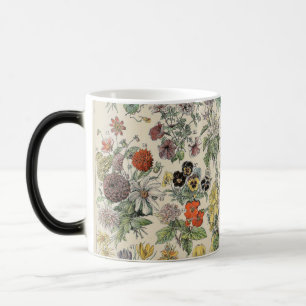 Vintage Botanical Pattern Magic Mug