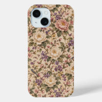 Vintage Botanical Rose Garden & Butterfly Pattern