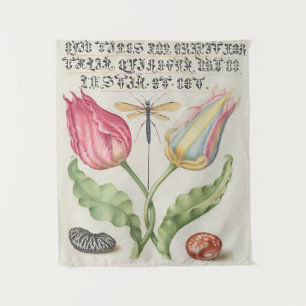 vintage Botanical Tapestry