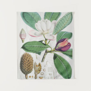 vintage Botanical Tapestry
