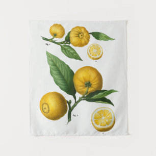 vintage Botanical Tapestry