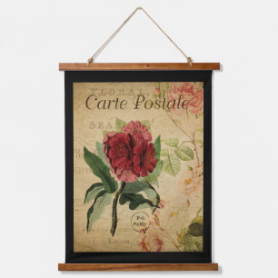 Vintage Botanical Tapestry - Rhododendron