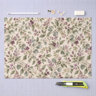 Vintage Botanical Tissue Paper
