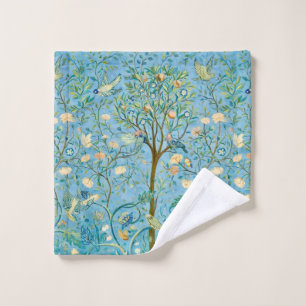 Vintage Botanical Tree of Life with Birds Bath Towel Set