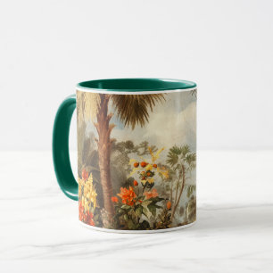 Vintage Botanical Tropical Palms Mug